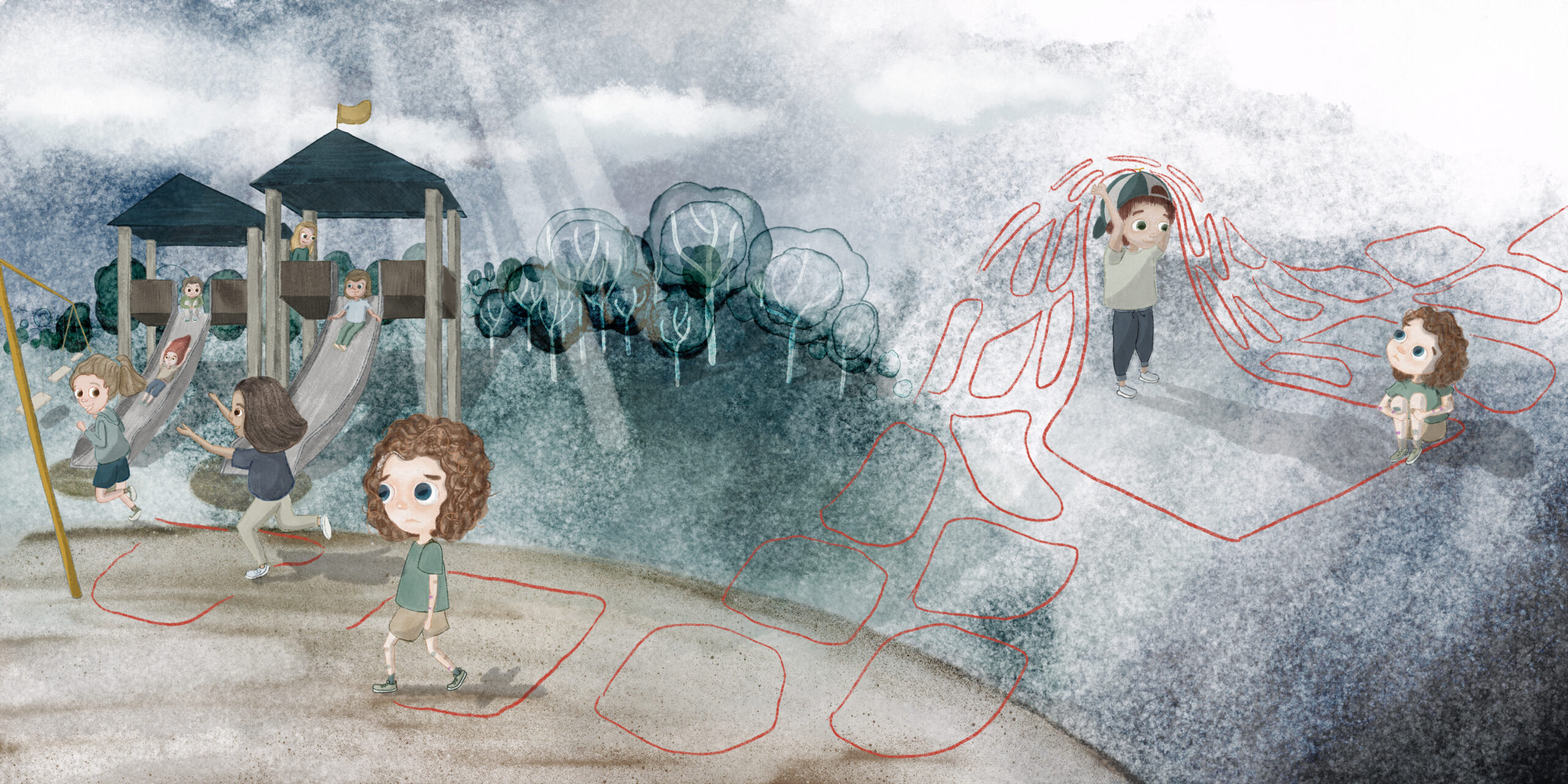 "Kanatlar" picture book by Onur Kalkan.