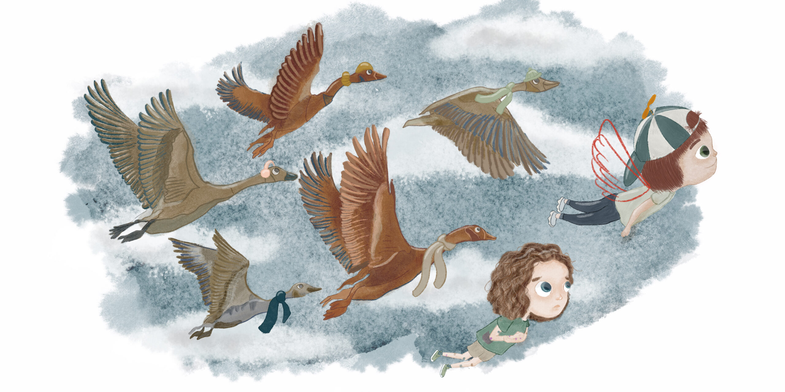 from "Kanatlar" picture book by Onur Kalkan