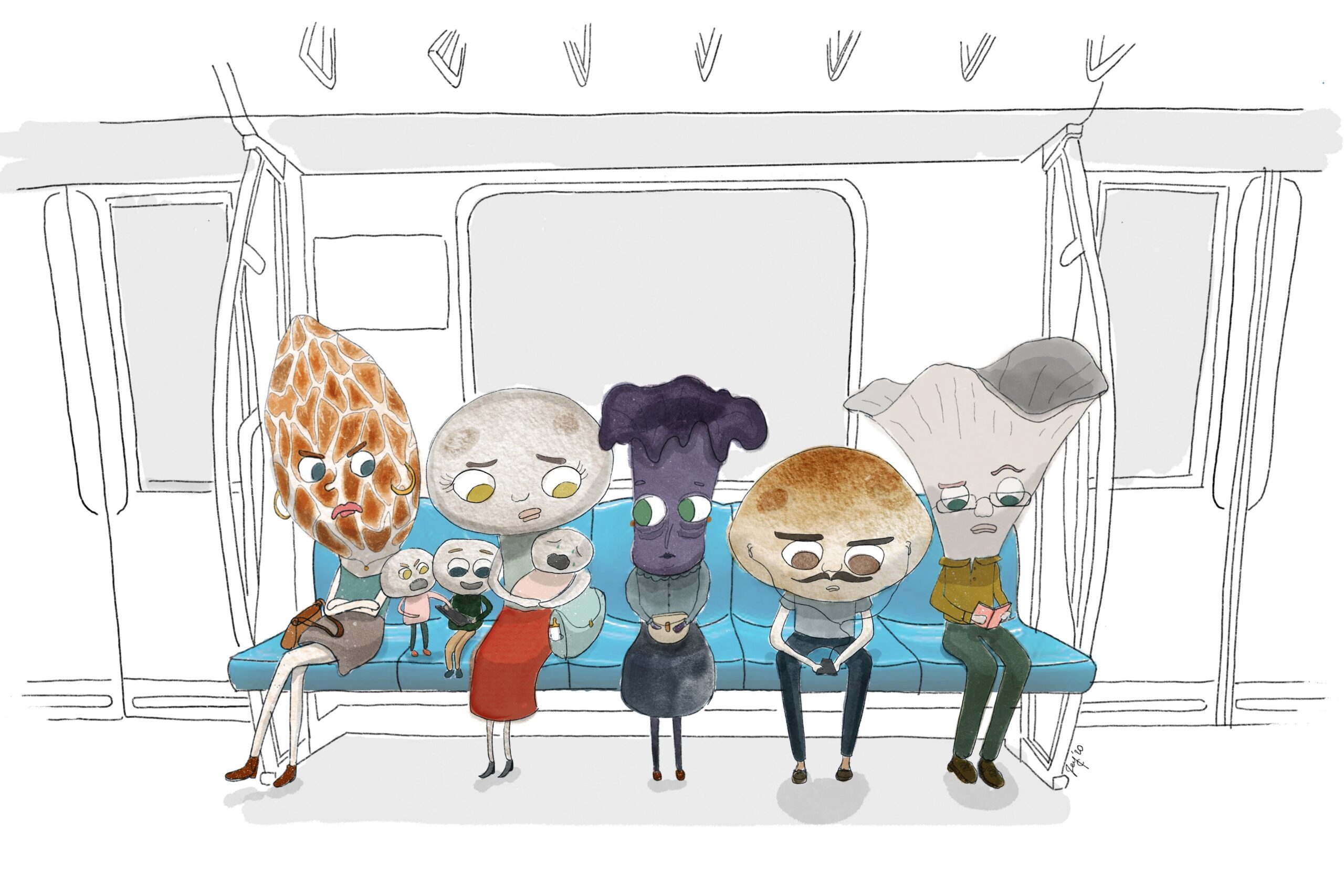 "Subway Mushrooms"