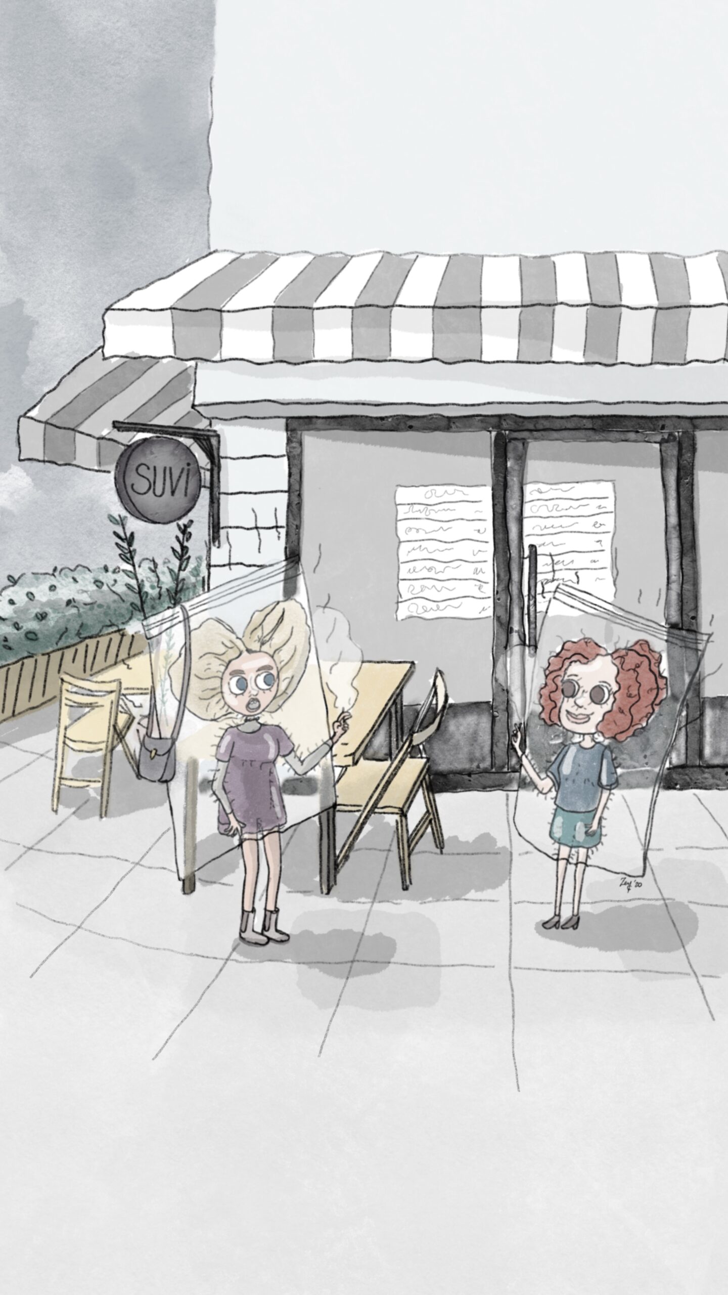 "Sous-Vide" Illustration for Apero